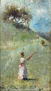 Charles conder The Fatal Colours France oil painting artist